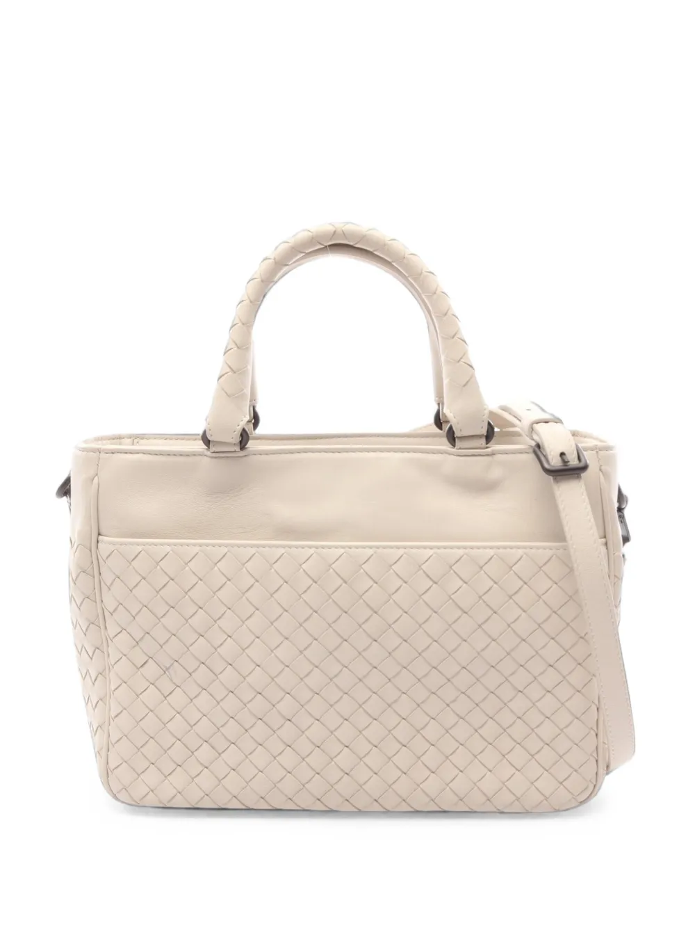 Bottega Veneta Pre-Owned 2010s Intrecciato handbag - Toni neutri