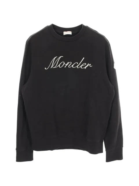 Moncler 2000s logo embroidered sweater