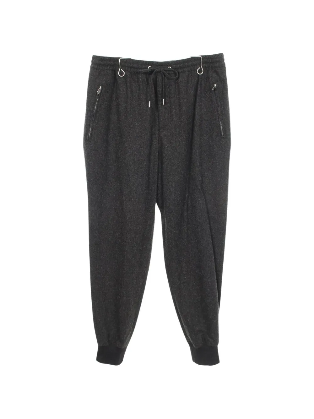 Hermès Pre-Owned 2010s wool track pants - Grigio