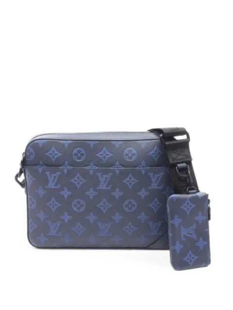 Louis Vuitton Pre-Owned bolsa de mano Duo Messenger con monograma Shadow 2021