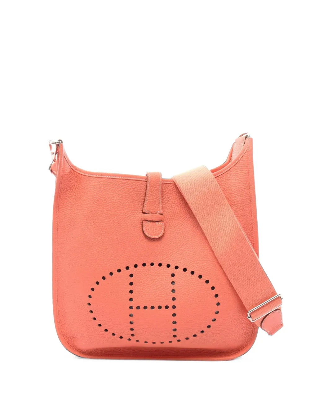 Hermès Pre-Owned 2013 Evelyn Clemence shoulder bag - Arancione