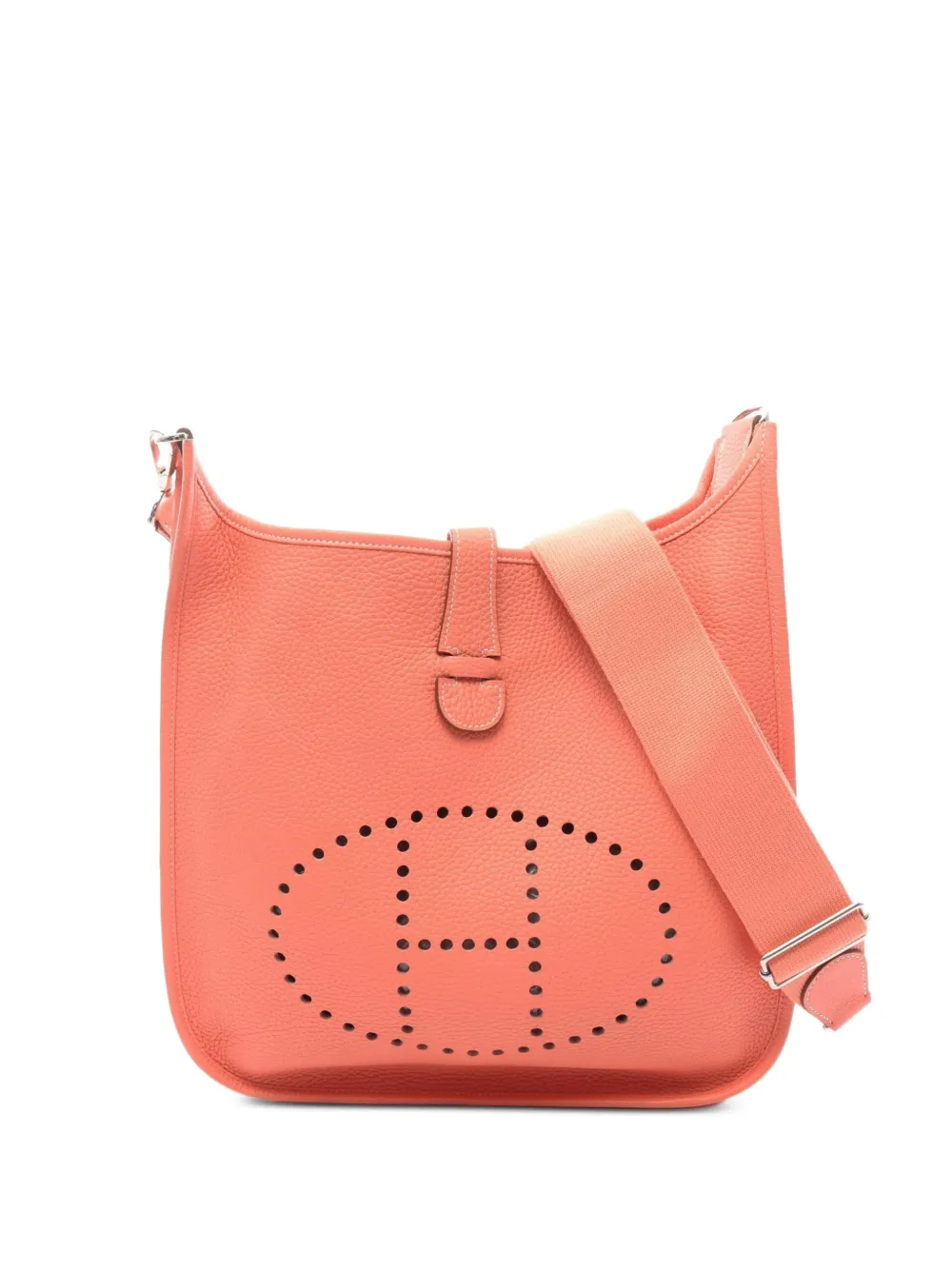Hermès Pre-Owned 2013 Evelyn Clemence shoulder bag - Arancione