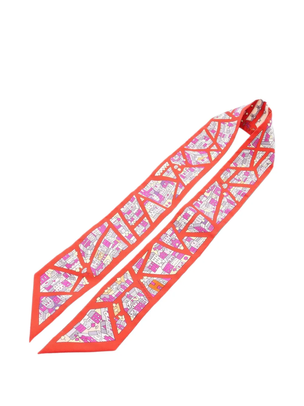 Hermès Pre-Owned 2010s Twilly sjaal Rood