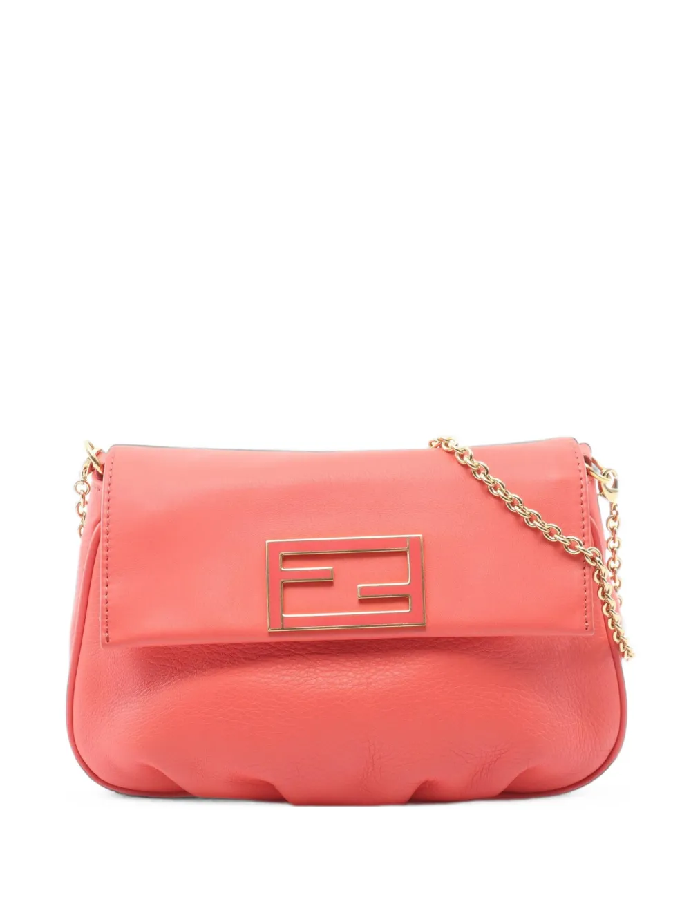 Fendi Pre-Owned 2010s FF logo shoulder bag - Rosa
