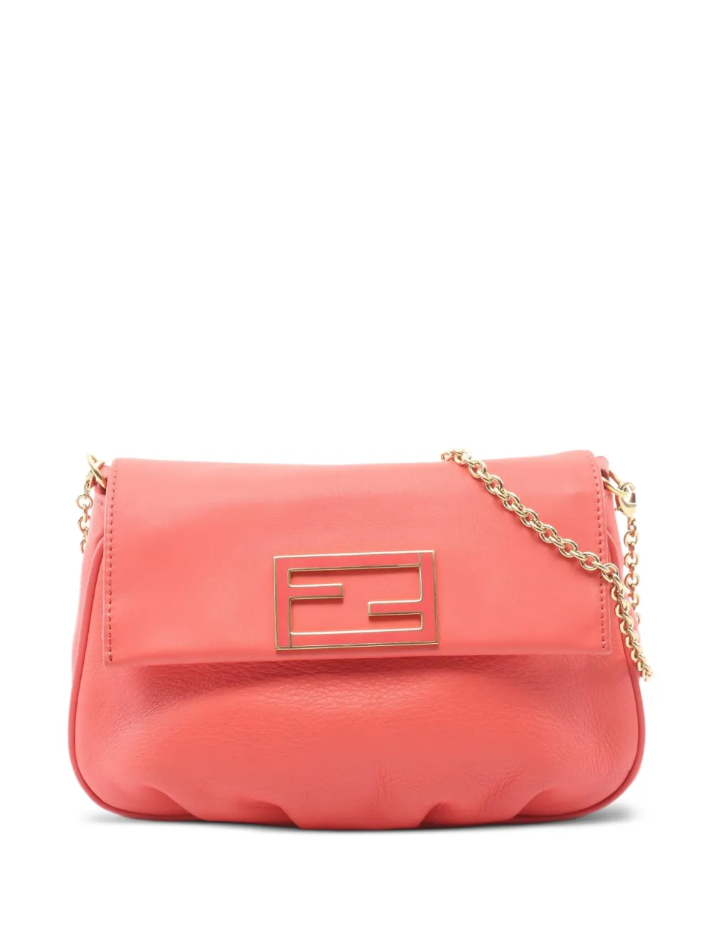 Fendi Pre-Owned 2010s Schultertasche mit FF-Logo - Rosa