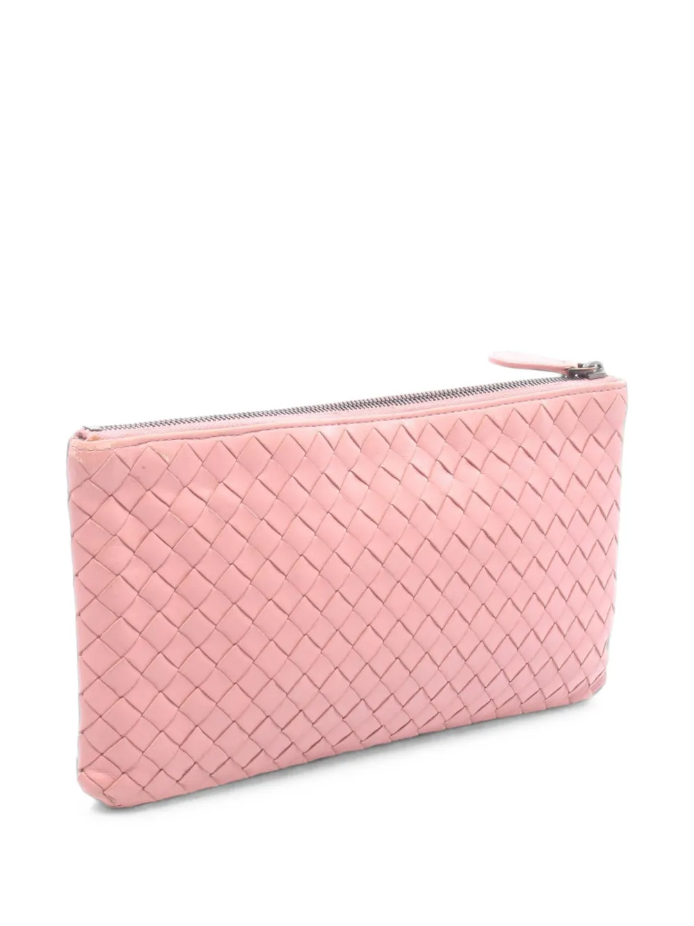 Bottega Veneta Pre-Owned 2000s Intrecciato pouch bag - Rosa