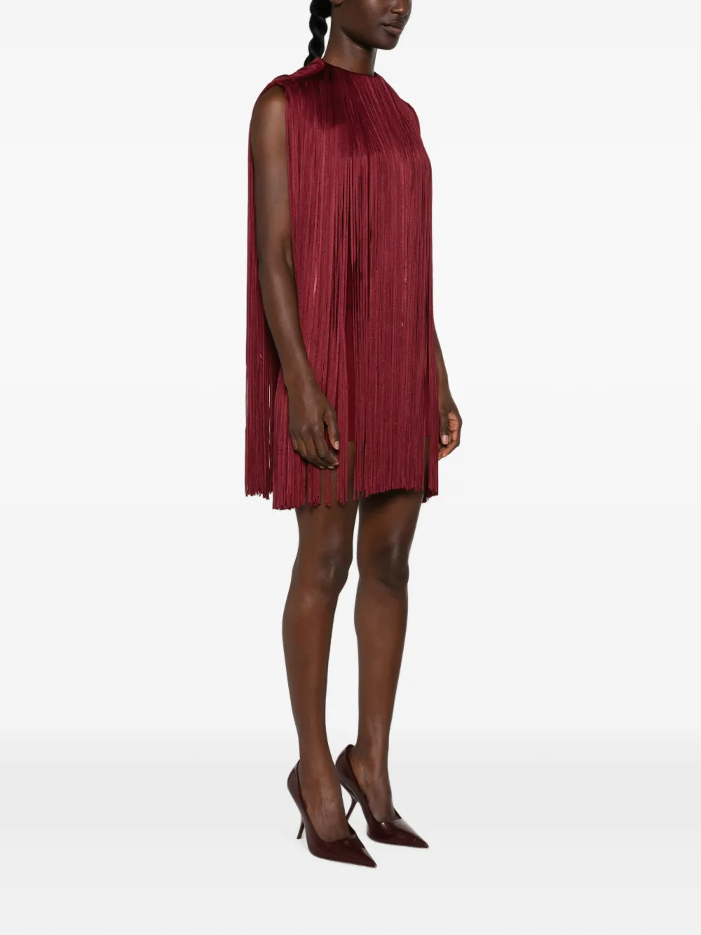 Cult Gaia Monica mini-jurk Rood