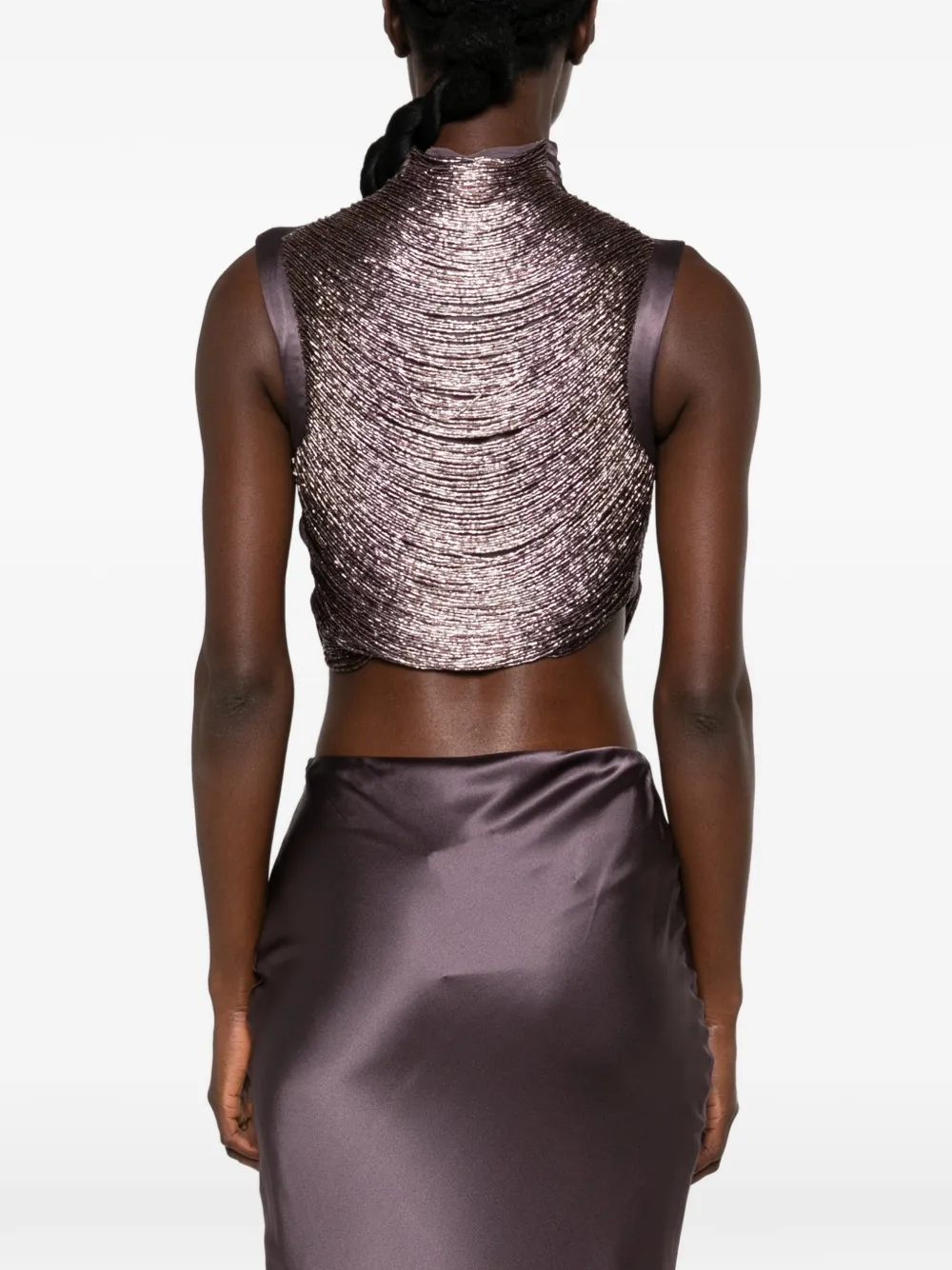 Cult Gaia Taraji top Paars