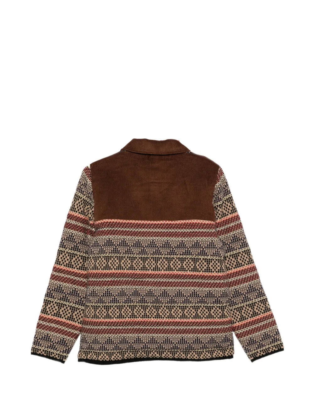Guest In Residence geometric-pattern jacket Beige