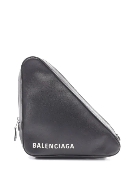 Balenciaga Pre-Owned 2018-2026 Medium Triangle clutch bag