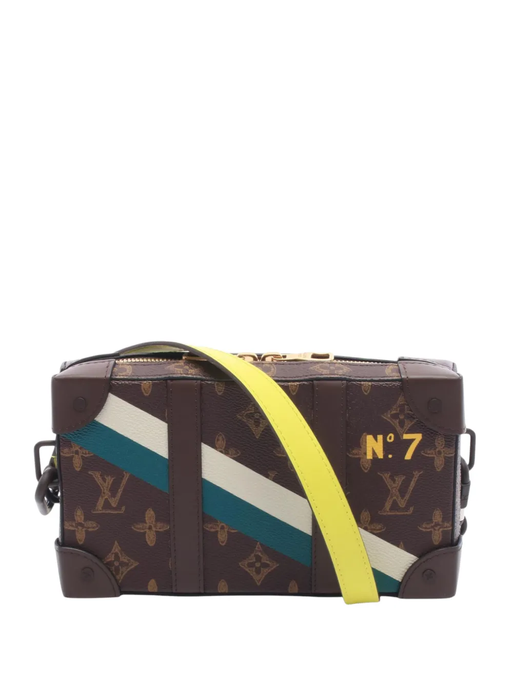 Louis Vuitton Pre-Owned 2021-2026 Monogram No7 Soft Trunk crossbody bag - Marrone