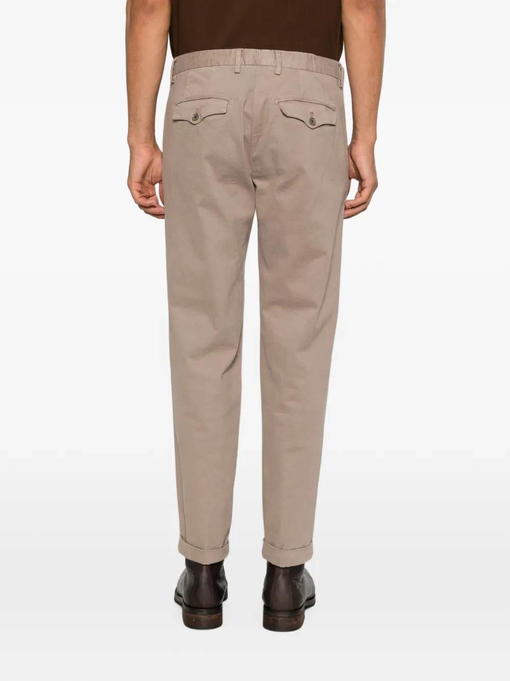 My Myths Broek met plooien Beige