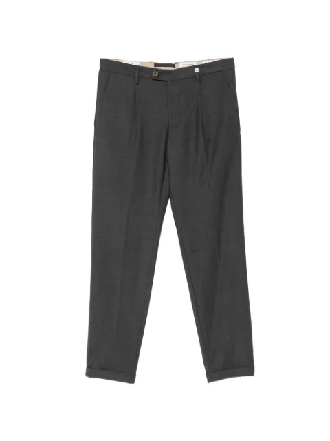 My Myths pleated turn-up trousers