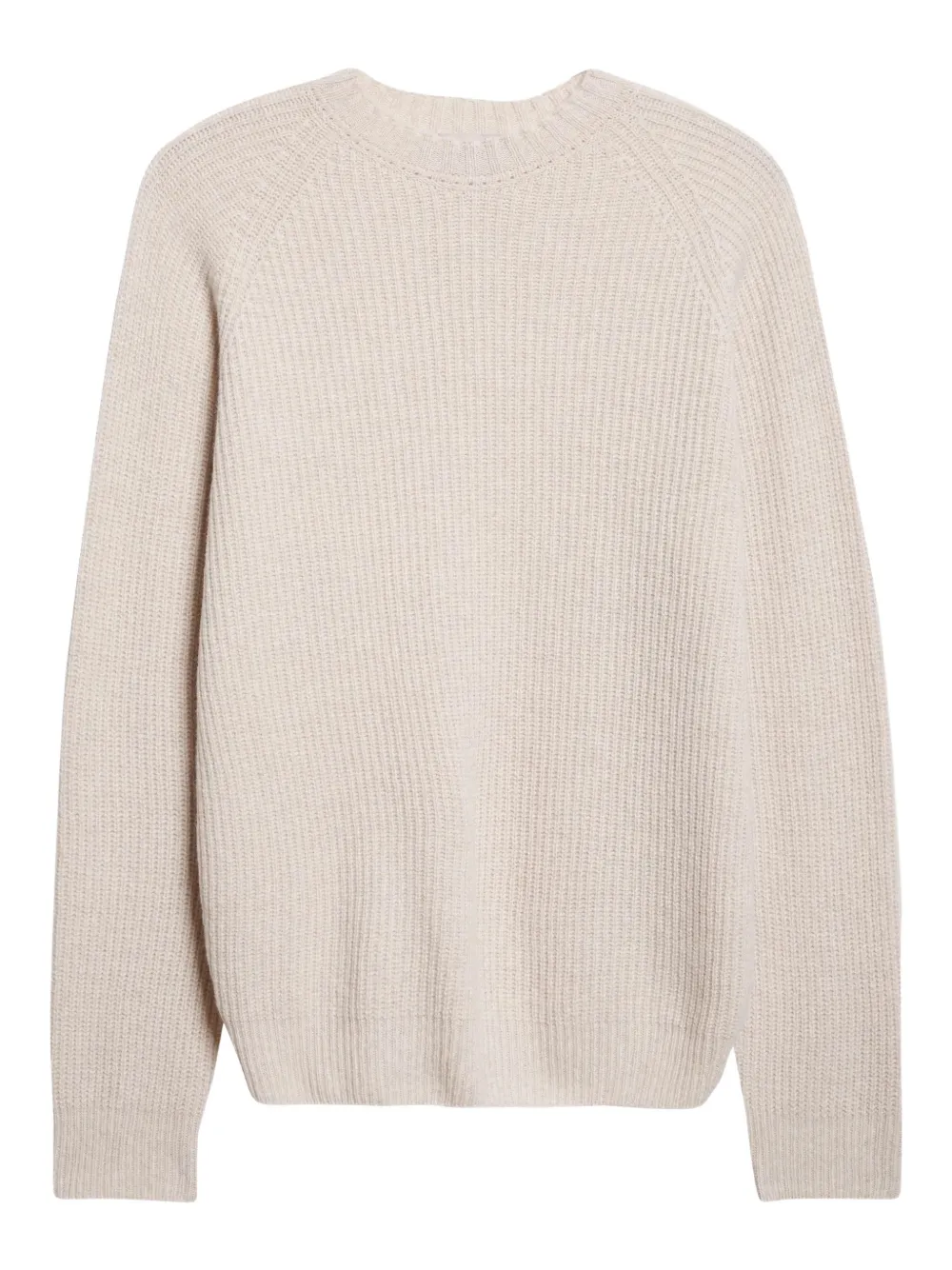 John Smedley Oxnard ribgebreide trui Beige