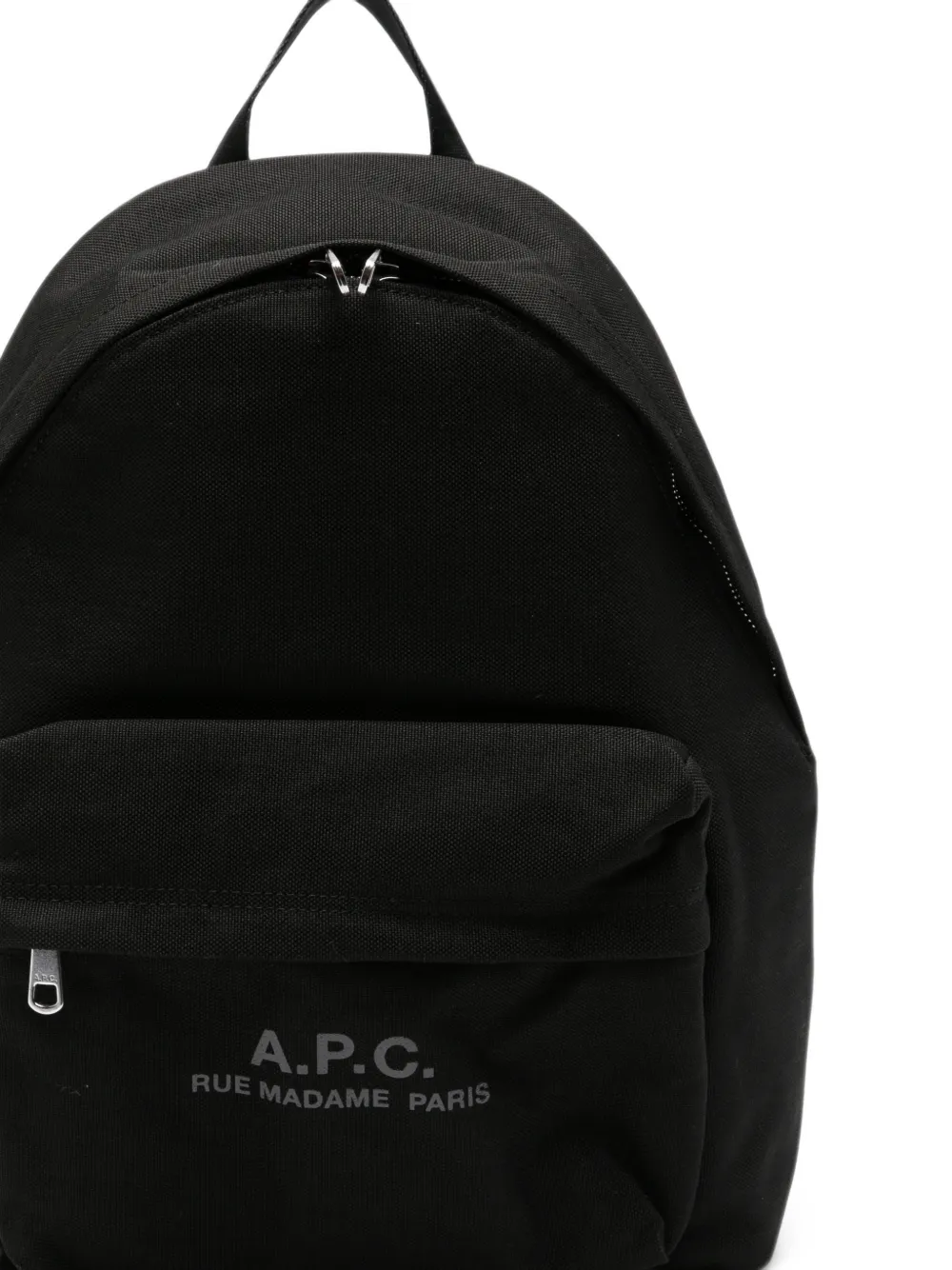 A.P.C. Rugzak met logoprint Zwart