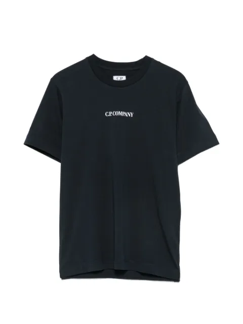 C.P. Company Kids playera con logo estampado