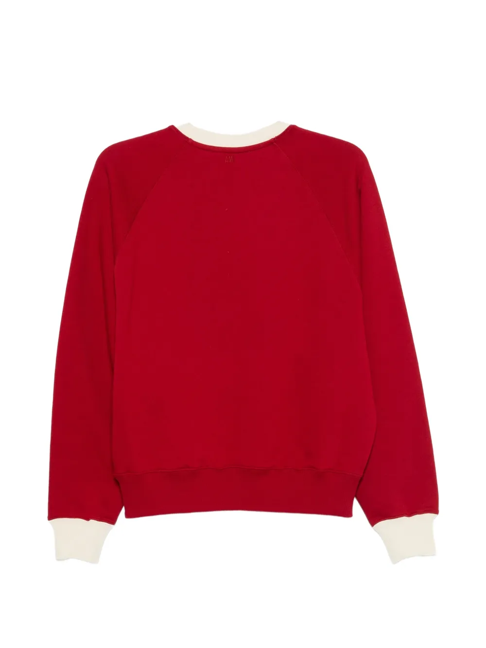 AMI Paris Ami de Coeur trui met raglan mouwen Rood