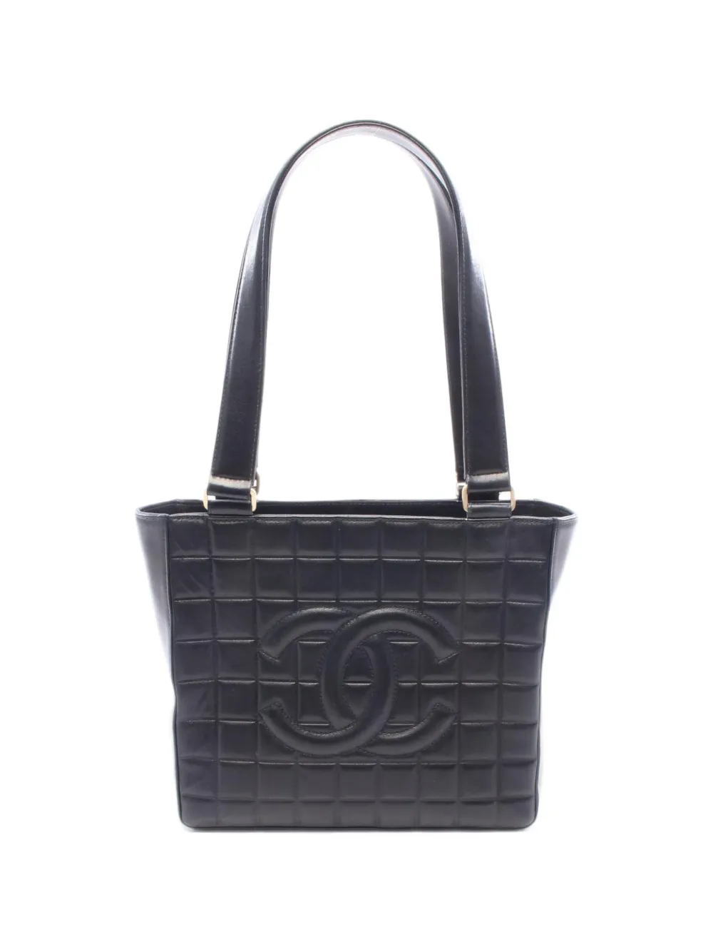 CHANEL Pre-Owned 2003-2004 Chocolate Bar CC shoulder bag - Nero