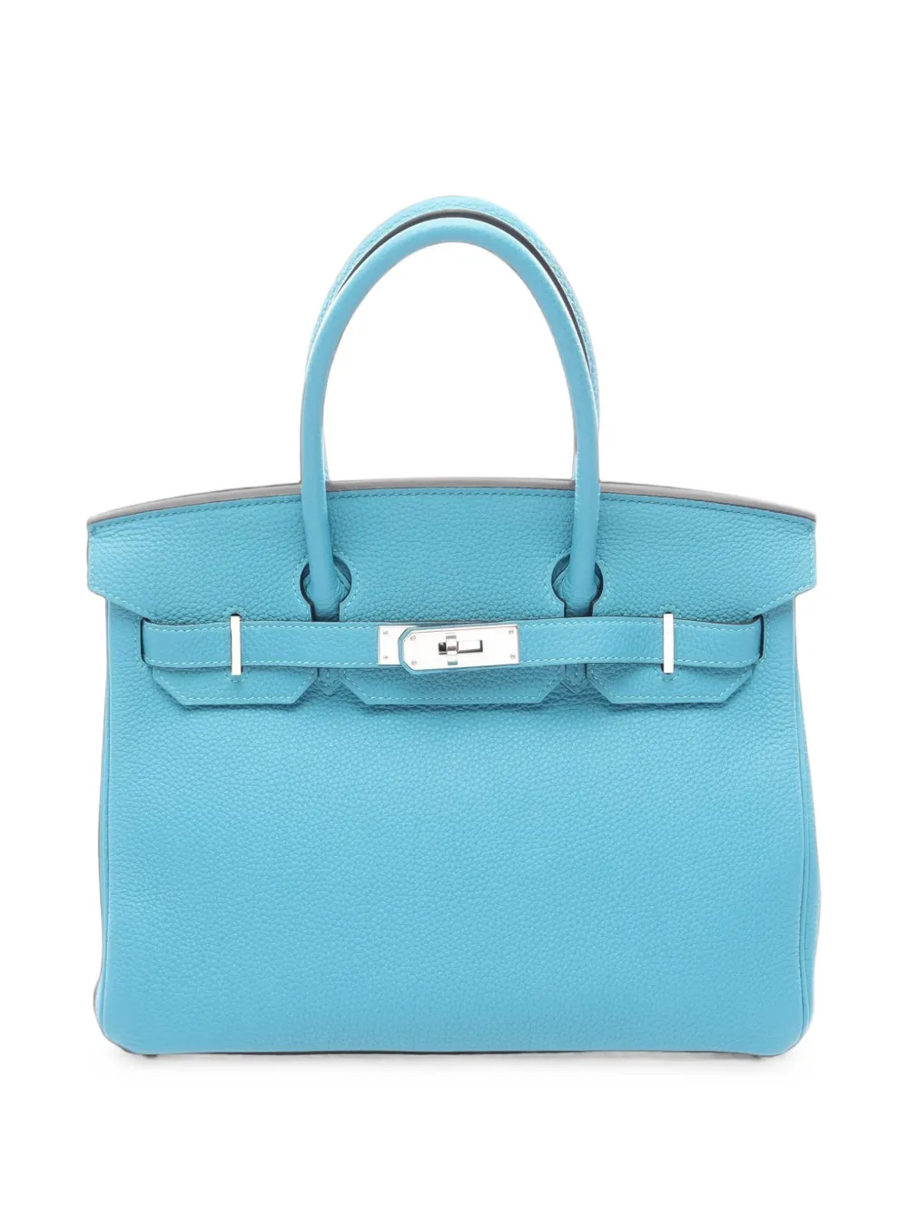 Hermès Pre-Owned 2012 Birkin 30 Togo leather tote bag - Blu