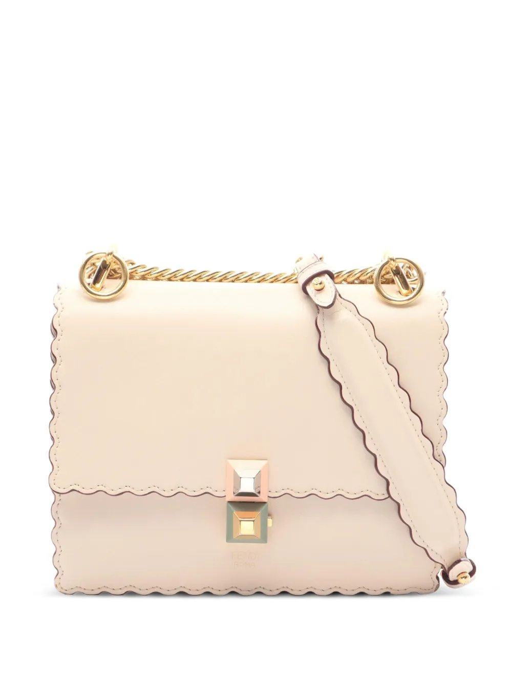Fendi Pre-Owned 2000s mini Kan I Schultertasche - Nude