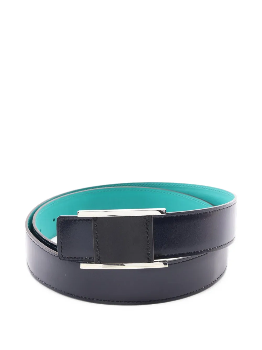 Hermès Pre-Owned Cintura reversibile in pelle di vitello 2015 - Nero