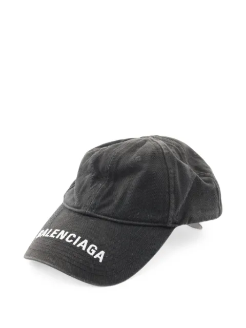 Balenciaga Pre-Owned 2000s logo-embroidered baseball cap