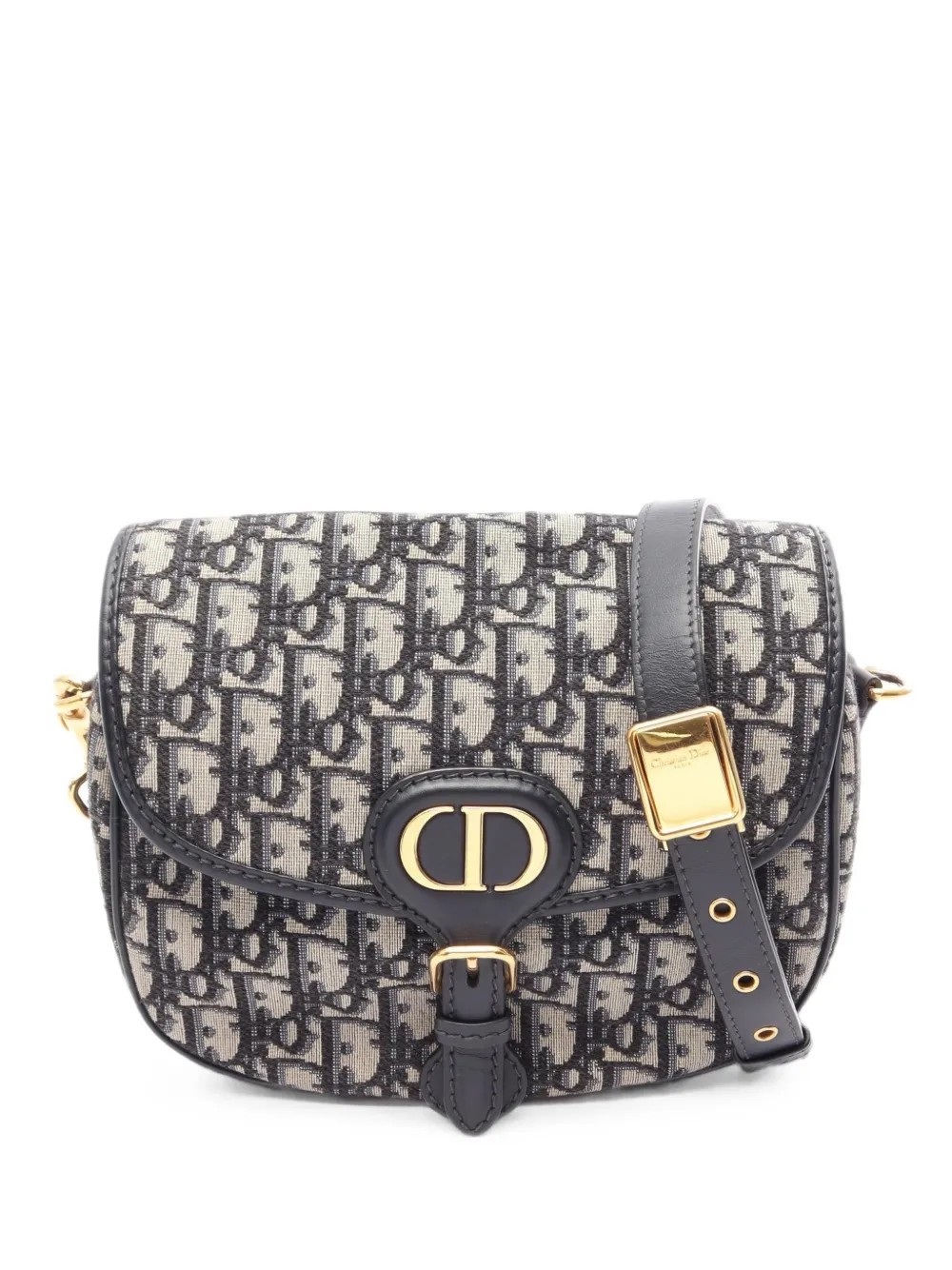Christian Dior Pre-Owned 2010s mittelgroße Bobby Oblique Umhängetasche - Nude