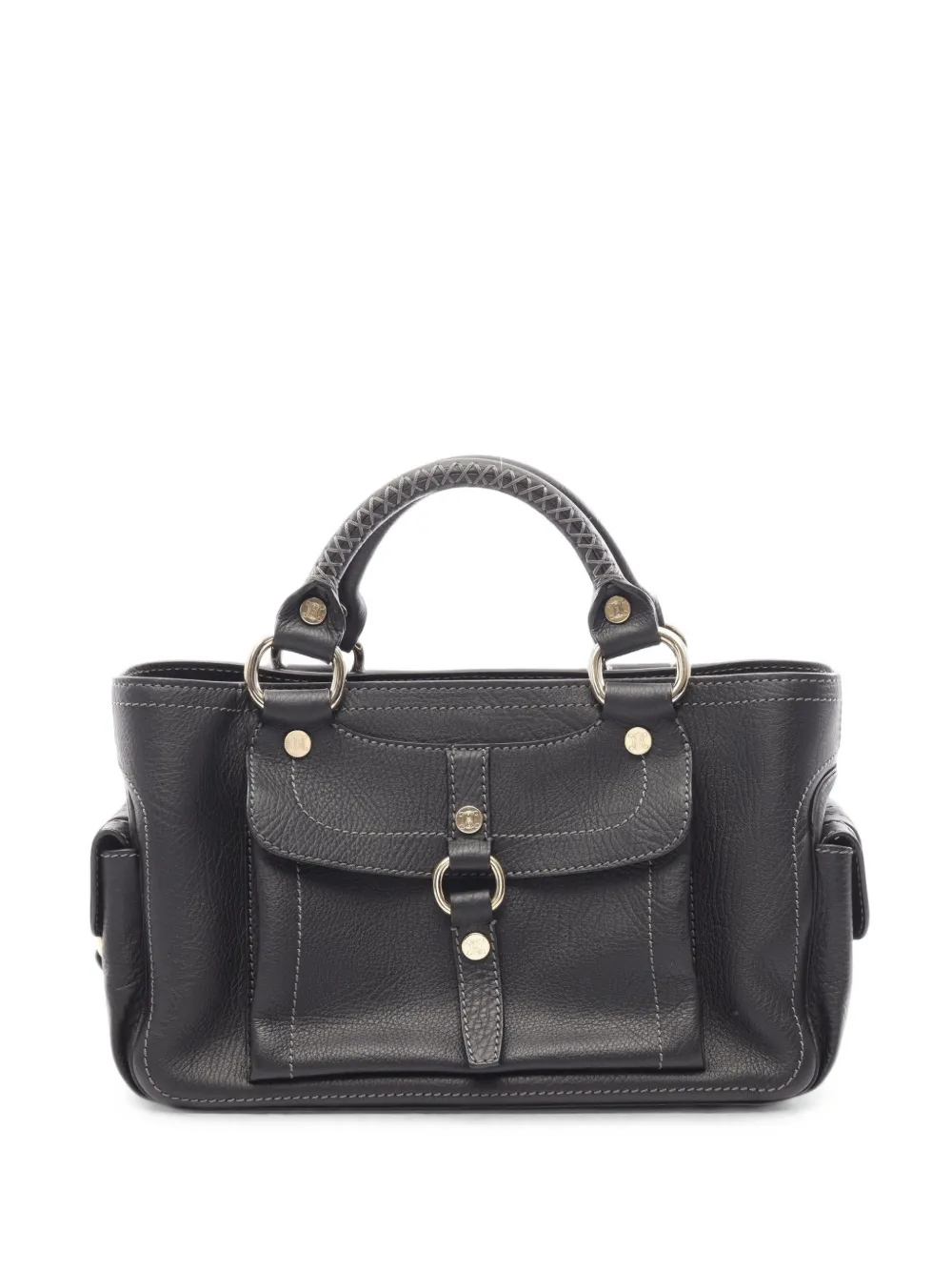 Celine Pre-Owned 2010s Boogie leather tote bag - Nero