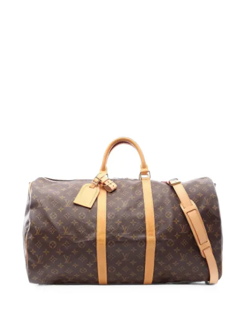 Louis Vuitton Pre-Owned 2001 Monogram Keepall Bandouliere 55 bag