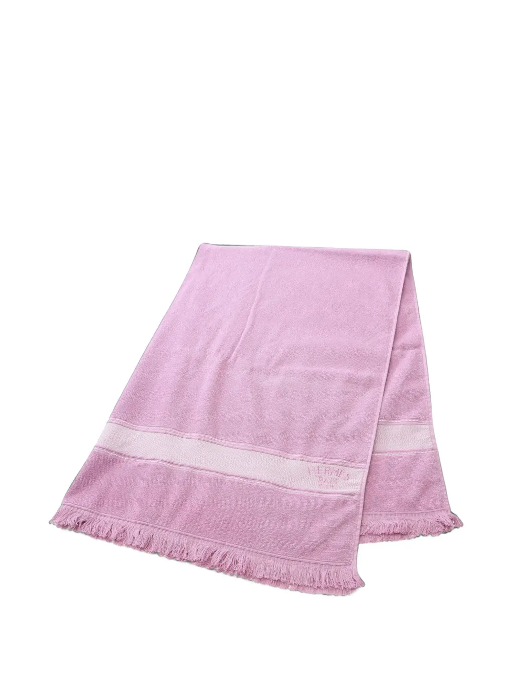 Hermès Pre-Owned 2020s Yachting Chardon beach towel - Viola