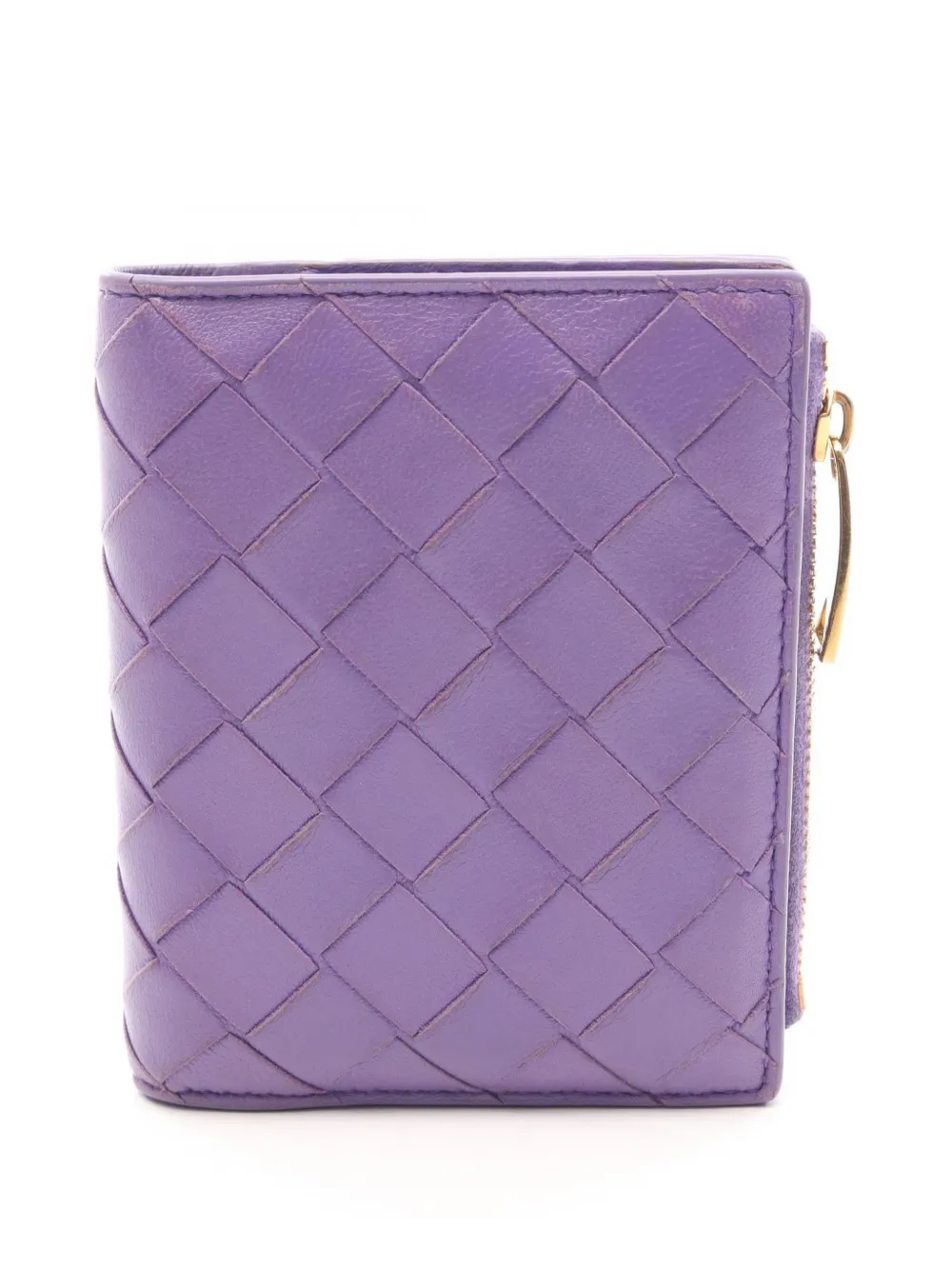 Bottega Veneta Pre-Owned 2000s Intrecciato bi-fold wallet - Viola