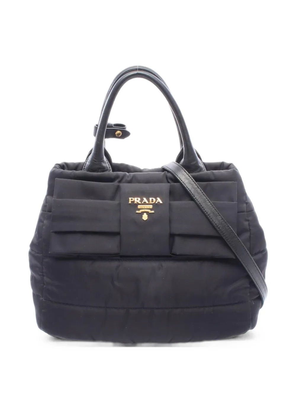 Prada Pre-Owned 2000s Tessuto Bomber tote bag - Nero