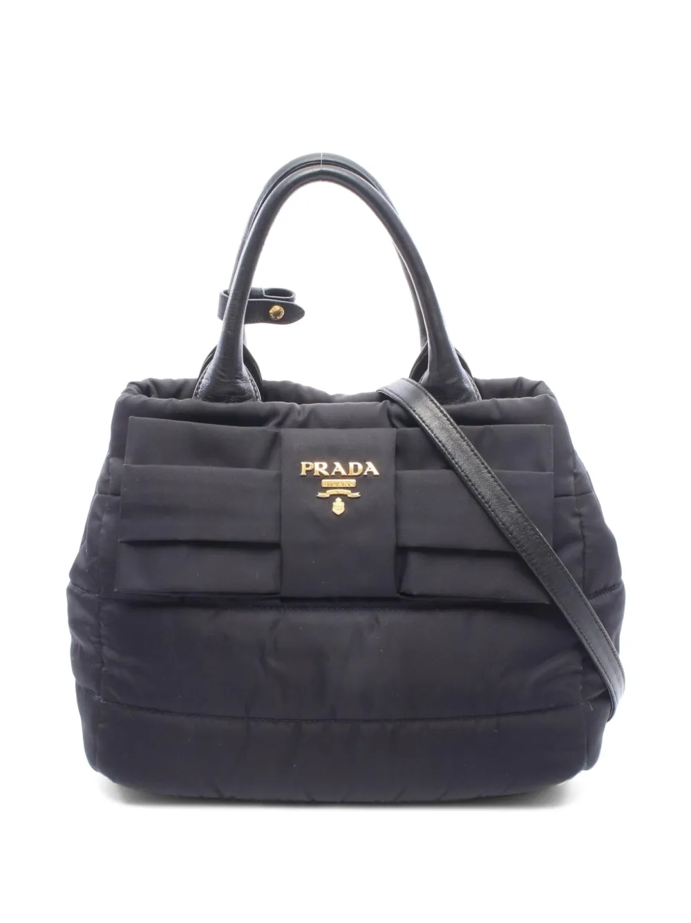 Prada Pre-Owned 2000s Tessuto Bomber tote bag - Nero