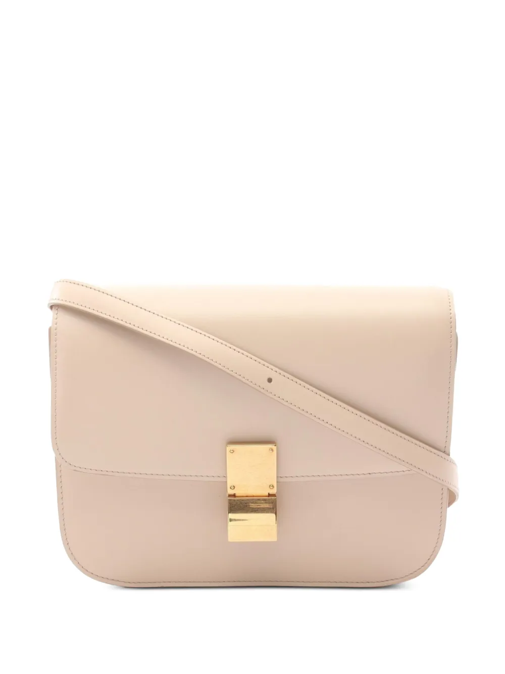 Celine Pre-Owned 2010s mittelgroße Classic Box Schultertasche - Nude