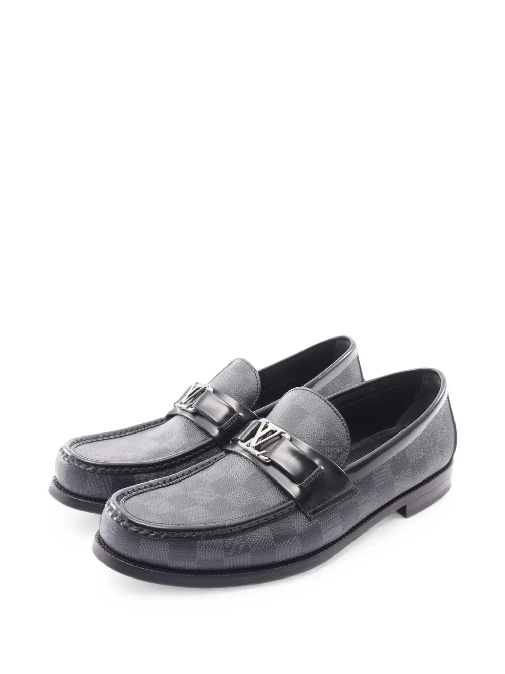 Louis Vuitton Pre-Owned mocassins Damier Graphite (2020) - Gris