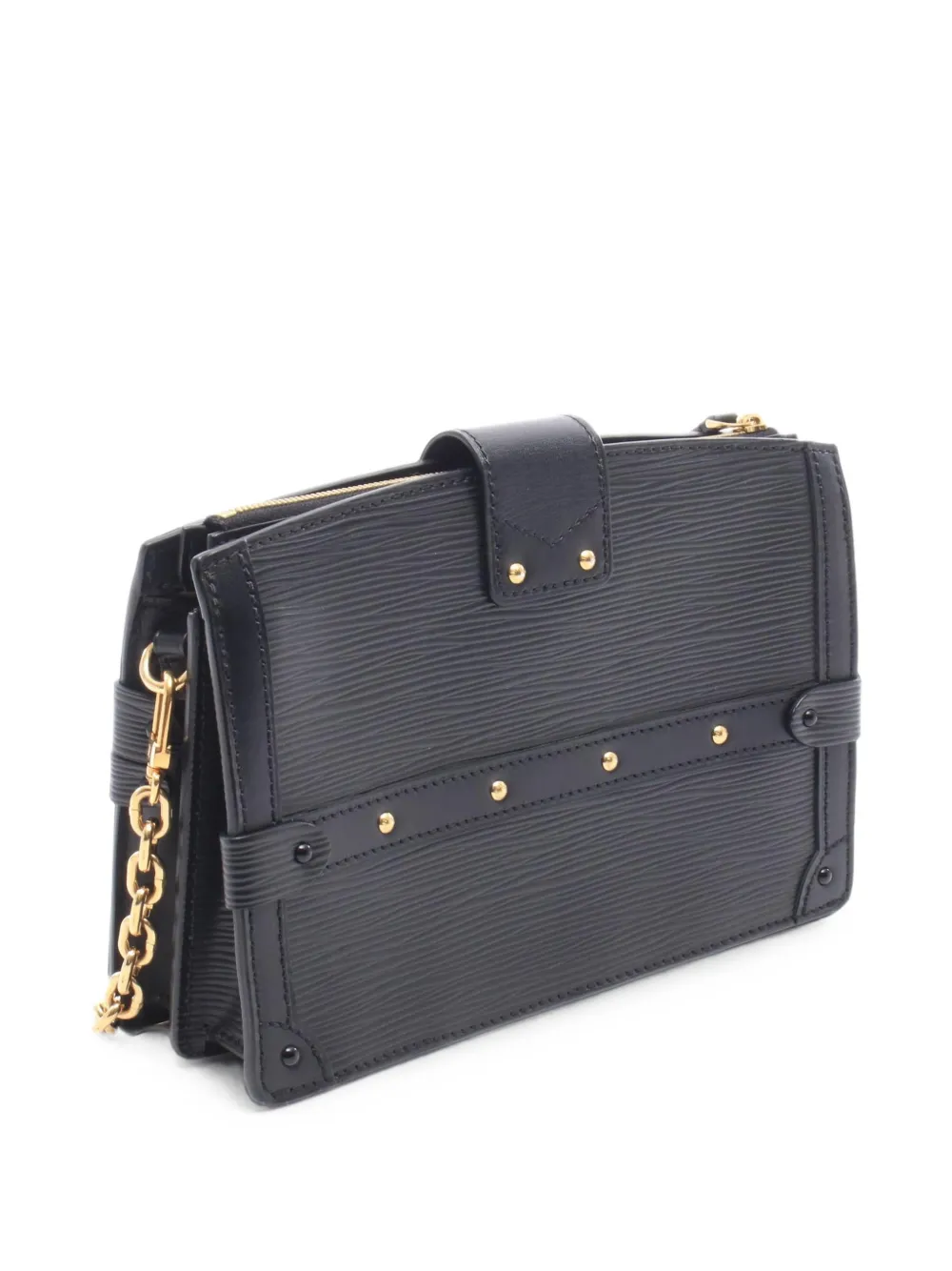 Louis Vuitton Pre-Owned 2019 Trunk Epi-leather clutch bag Zwart