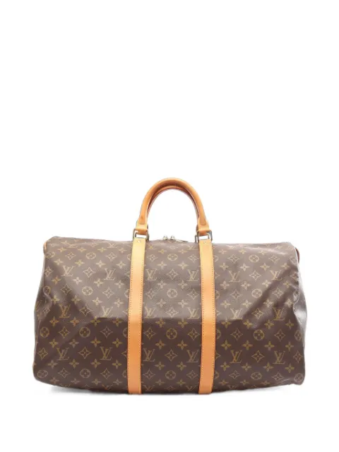 Louis Vuitton Pre-Owned 1991 50 Keepall Monogram canvas travel bag