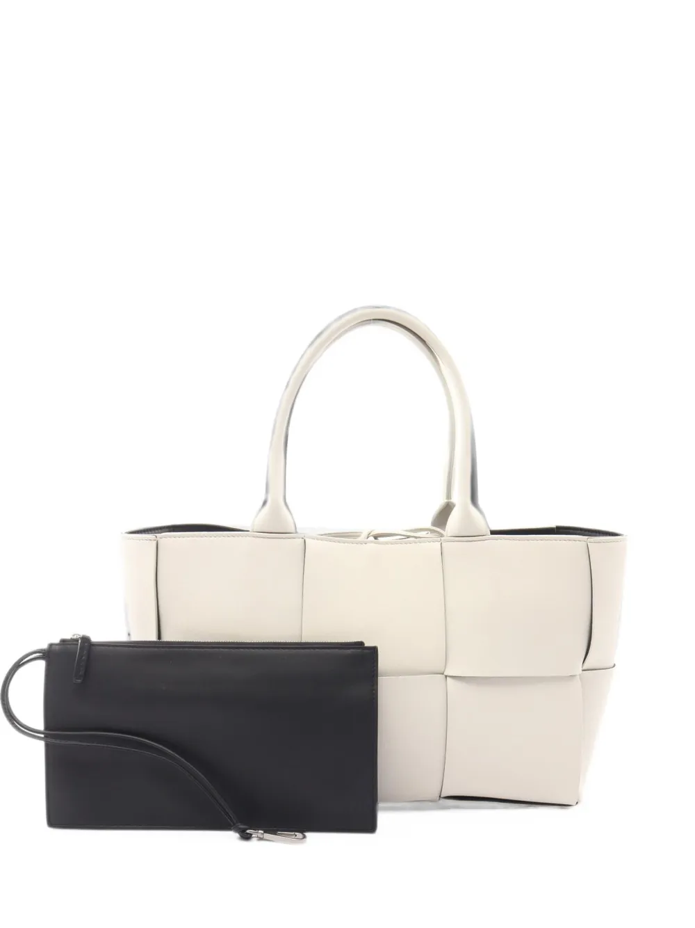 Bottega Veneta Pre-Owned 2010s Maxi Arco Intrecciato tote bag - Bianco