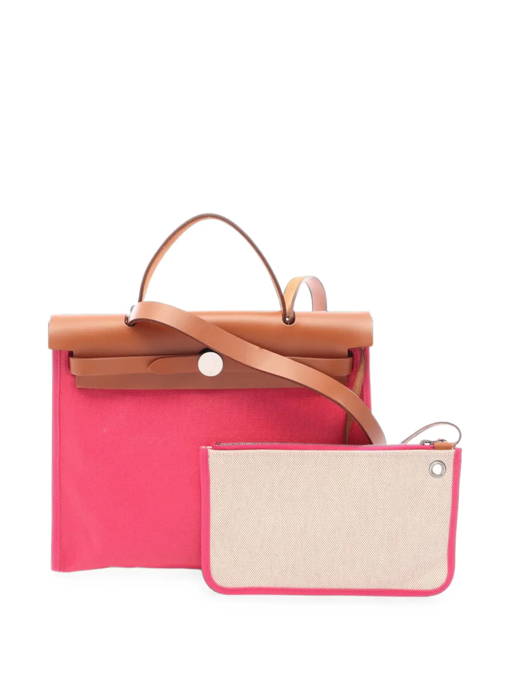 Hermès Pre-Owned 2022 PM Herbag Zip tote bag - Rosa
