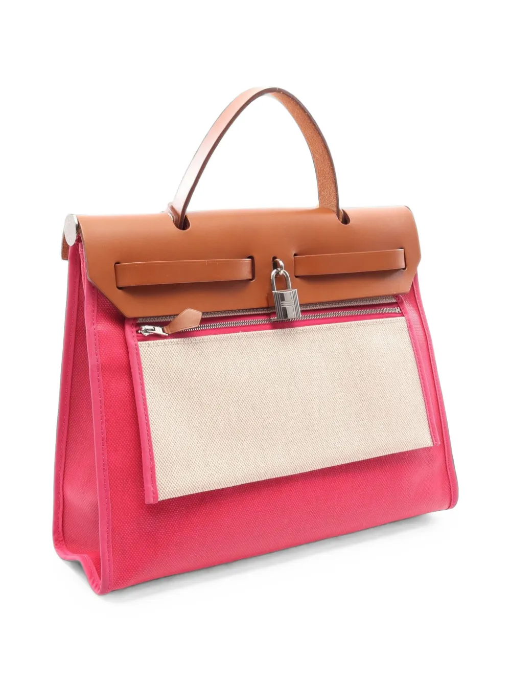Hermès Pre-Owned 2022 PM Herbag Zip tote bag - Rosa