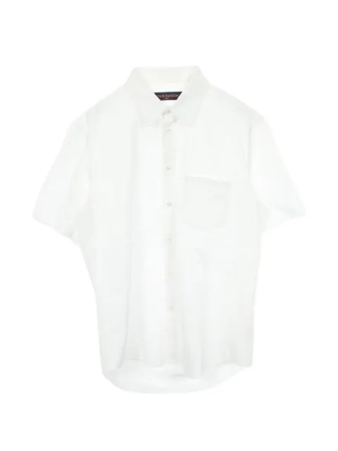 Louis Vuitton Pre-Owned x Nigo 2010s logo-print shirt