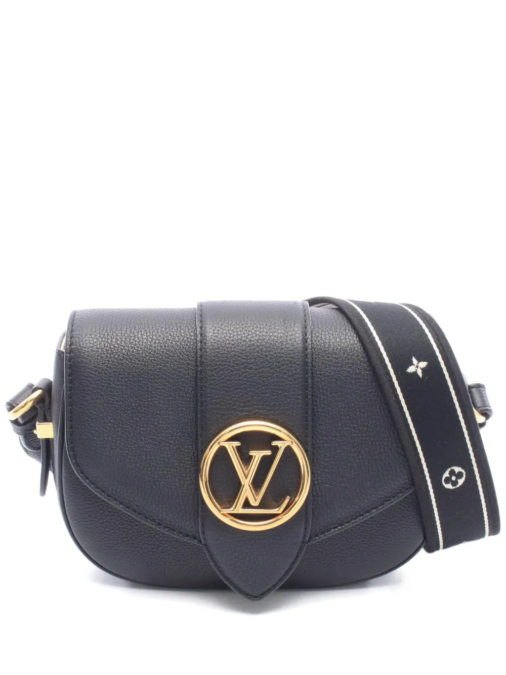 Louis Vuitton Pre-Owned 2010s PM LV Pont 9 mini bag - Black