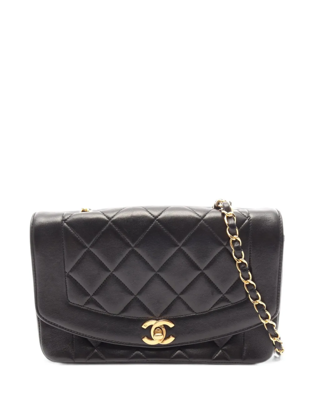 CHANEL Pre-Owned 1996-1997 Diana Flap cross body bag - Nero