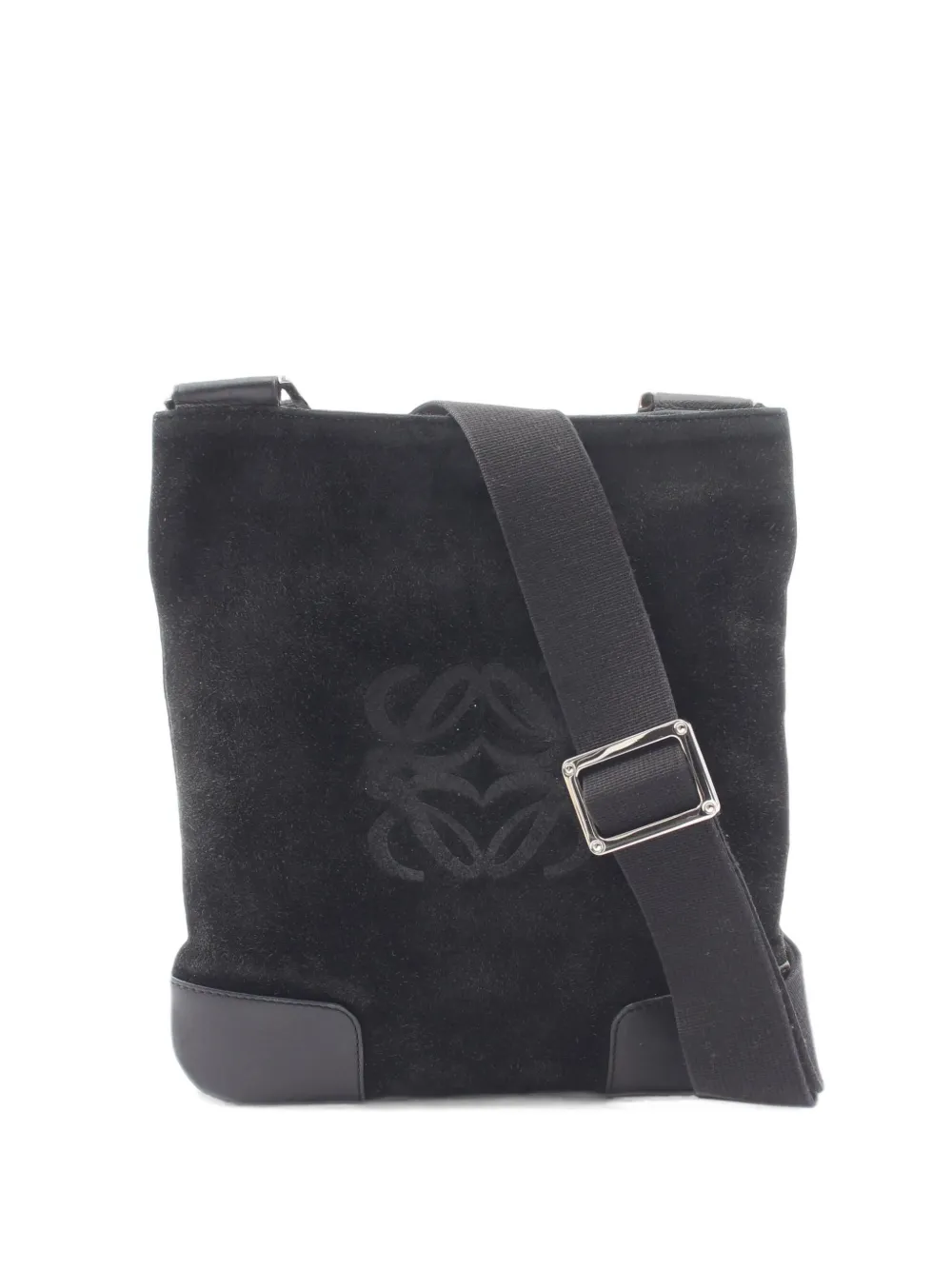 Loewe Pre-Owned 2000s Anagram shoulder bag - Nero