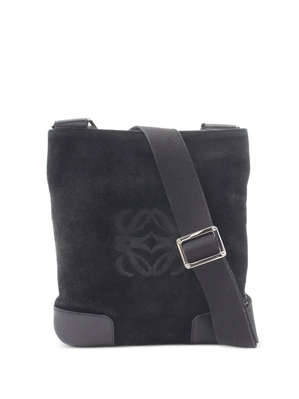 Loewe Pre-Owned 2000s Anagram Schultertasche - Schwarz