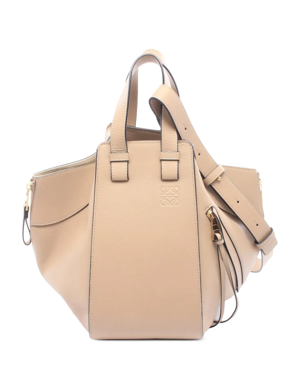 Loewe Pre-Owned 2010s kleine Hammock Tote Bag - Nude