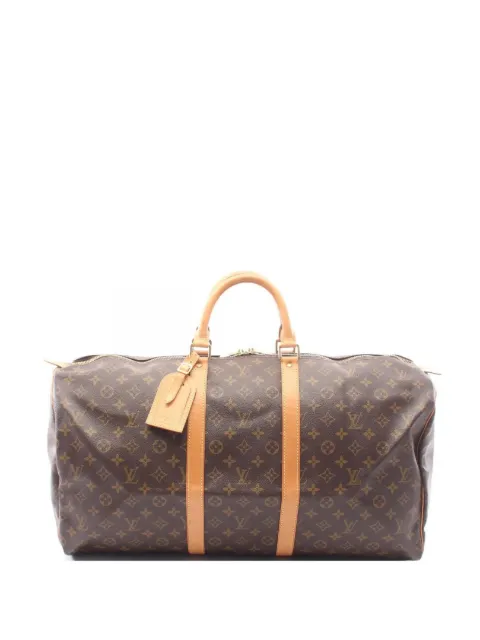Louis Vuitton Pre-Owned 1995 55 Monogram Keepall Boston luggage