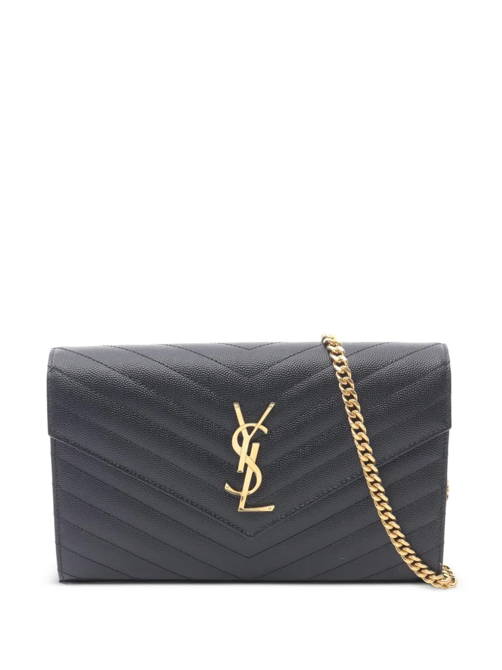 Saint Laurent Pre-Owned portefeuille Monogram (années 2020) - Noir Saint Laurent Pre-Owned portefeuille Monogram (années 2020) - Noir