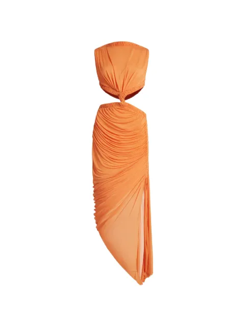 Christopher Esber Theia Separation ruched-detail midi dress