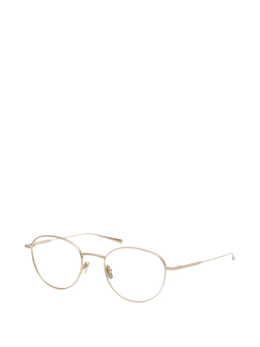 Masunaga Greenwich round-frame glasses - Oro
